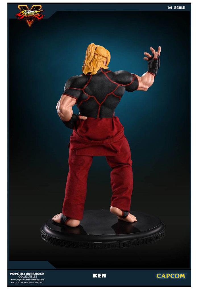 STREET FIGHTER V - Ken Masters 1/4 Mixed Media Statue