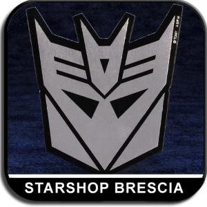TRANSFORMERS - Decepticon Magnet Emblem Silver Ver.