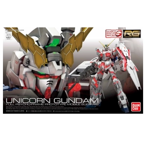 GUNDAM - 1/144 RX-0 Unicorn Real Grade Model Kit RG # 25