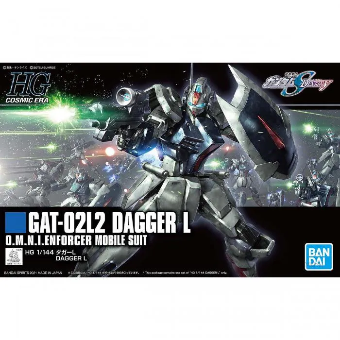 GUNDAM - 1/144 GAT-02L2 Dagger L Model Kit HGCE # 237
