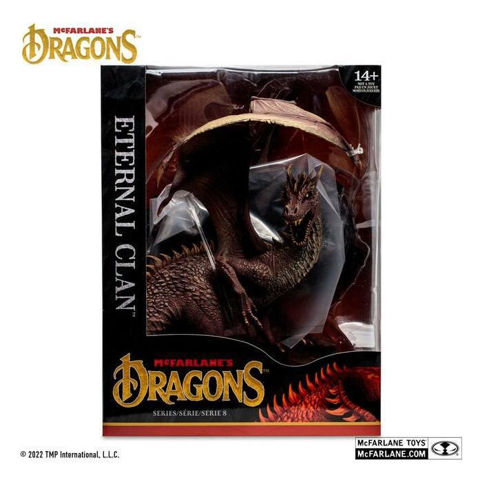DRAGONS - Series 8 - Eternal Clan Dragon Pvc Figure