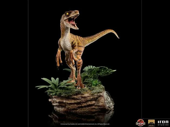 JURASSIC WORLD - The Lost World - Velociraptor 1/10 Deluxe Art Scale Statue