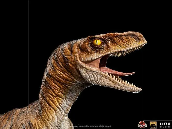 JURASSIC WORLD - The Lost World - Velociraptor 1/10 Deluxe Art Scale Statue