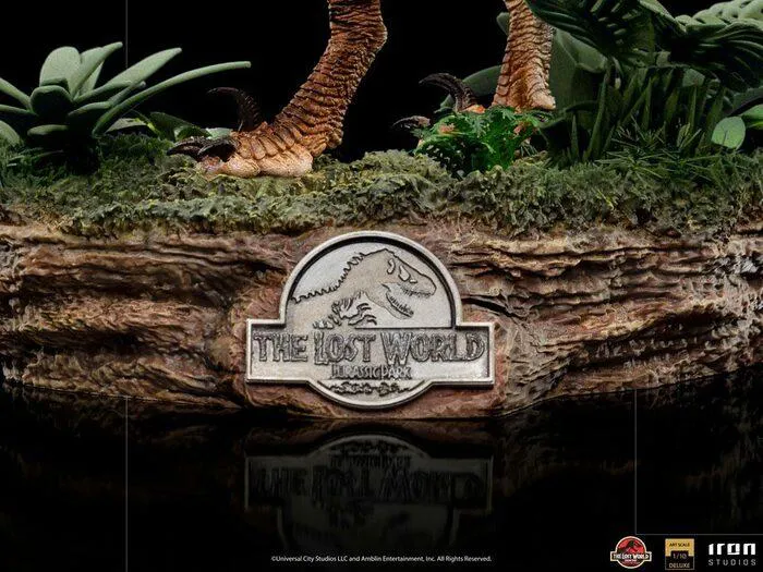 JURASSIC WORLD - The Lost World - Velociraptor 1/10 Deluxe Art Scale Statue