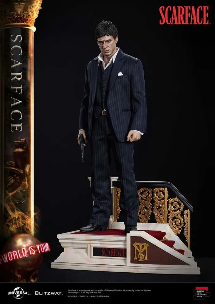 SCARFACE - Tony Montana 1/4 Superb Scale Statue