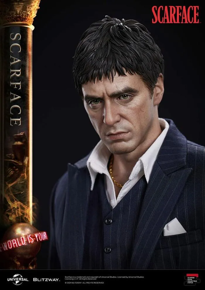 SCARFACE - Tony Montana 1/4 Superb Scale Statue