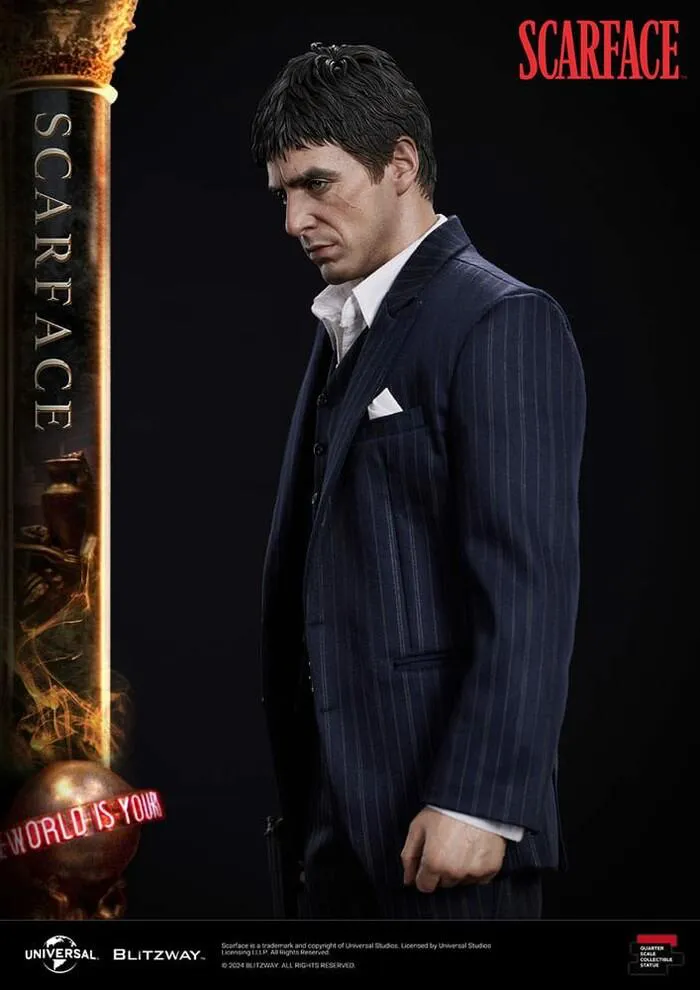 SCARFACE - Tony Montana 1/4 Superb Scale Statue