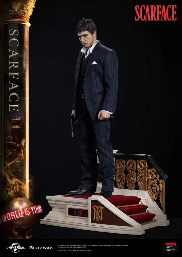 SCARFACE - Tony Montana 1/4 Superb Scale Statue