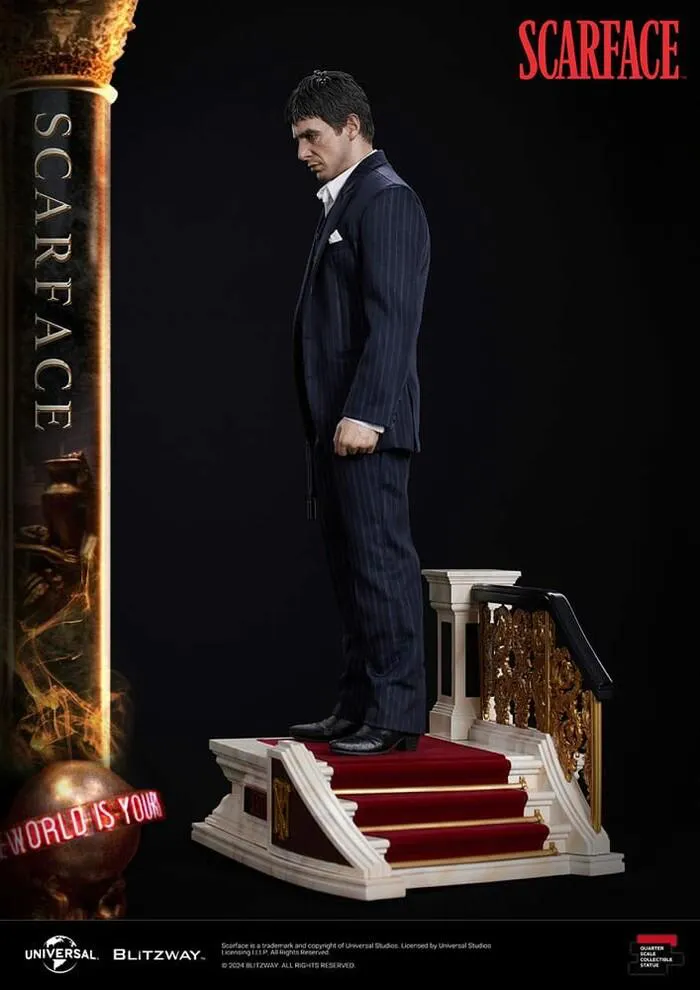 SCARFACE - Tony Montana 1/4 Superb Scale Statue