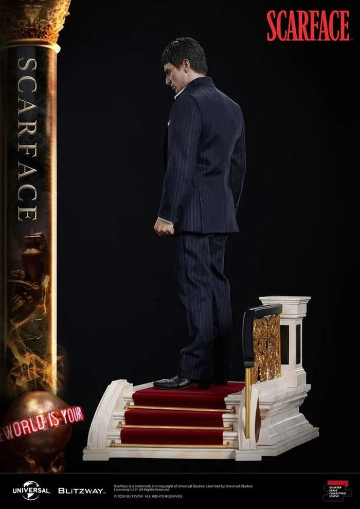 SCARFACE - Tony Montana 1/4 Superb Scale Statue