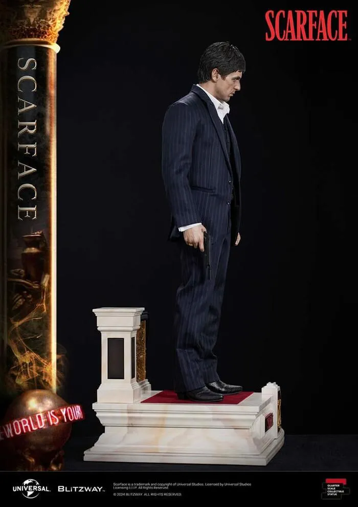 SCARFACE - Tony Montana 1/4 Superb Scale Statue