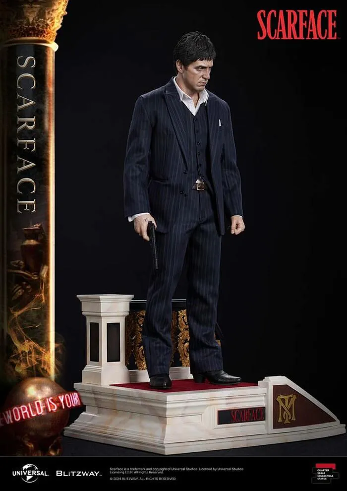 SCARFACE - Tony Montana 1/4 Superb Scale Statue