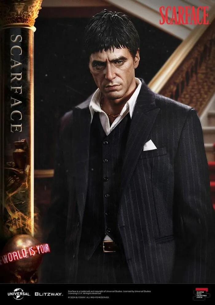 SCARFACE - Tony Montana 1/4 Superb Scale Statue