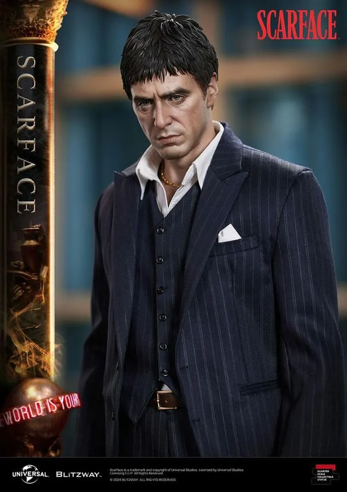 SCARFACE - Tony Montana 1/4 Superb Scale Statue