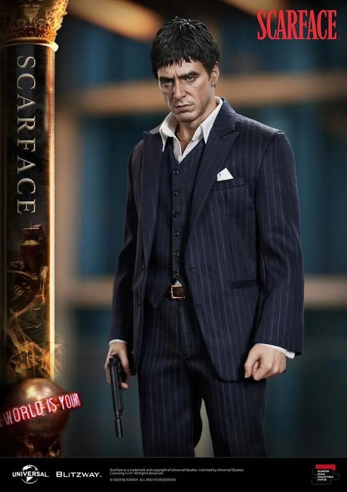 SCARFACE - Tony Montana 1/4 Superb Scale Statue