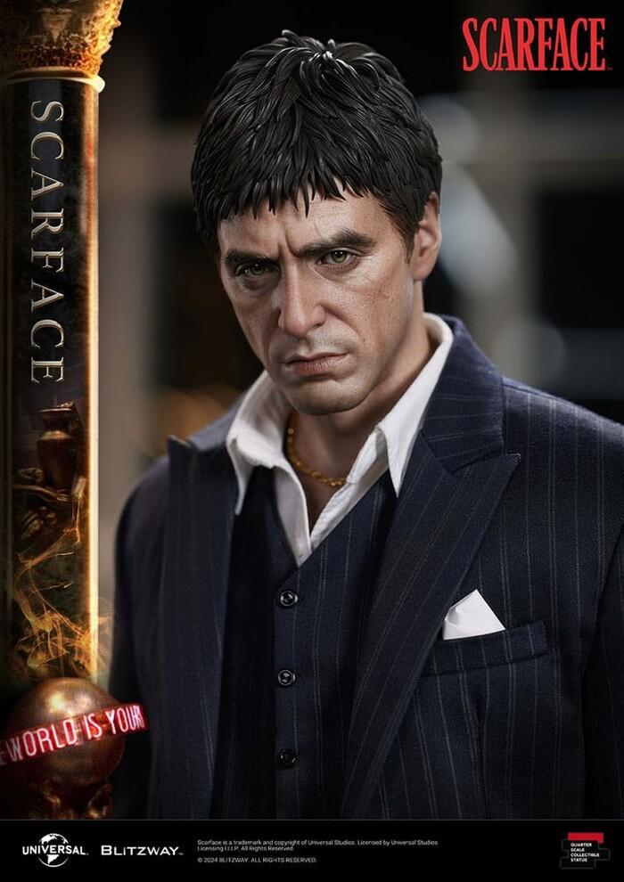 SCARFACE - Tony Montana 1/4 Superb Scale Statue