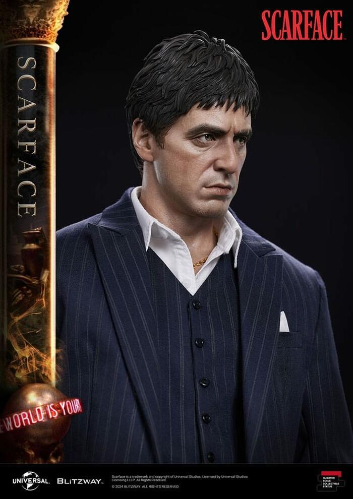 SCARFACE - Tony Montana 1/4 Superb Scale Statue