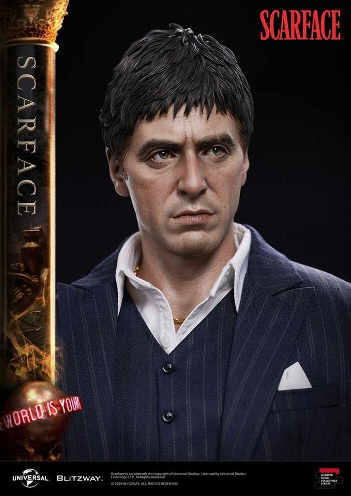 SCARFACE - Tony Montana 1/4 Superb Scale Statue