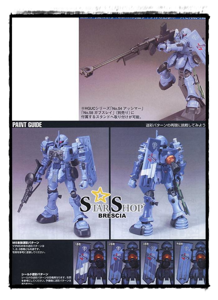 Bandai 1/144 HGUC 065 Gundam Ems-10 Zudah Mobile Suit for sale online 