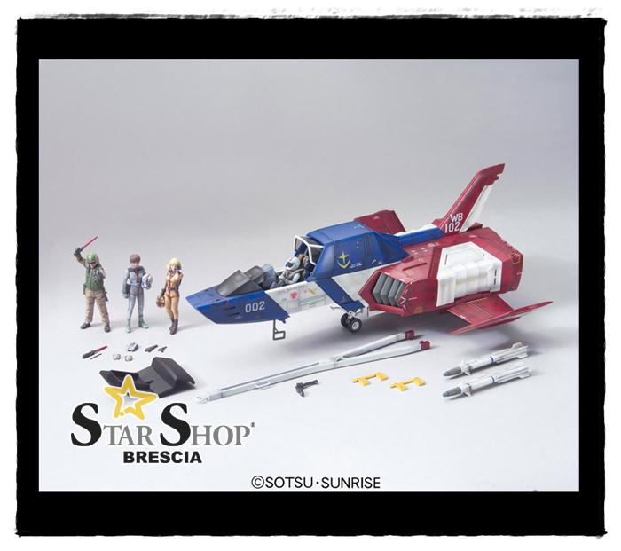 GUNDAM - E.F.S.F. Multidiscipline Light Fighter FF-X7 Core Fighter 1/35 Model Kit U.C. Hard Graph