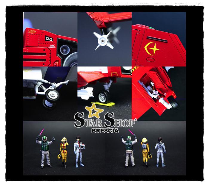 GUNDAM - E.F.S.F. Multidiscipline Light Fighter FF-X7 Core Fighter 1/35 Model Kit U.C. Hard Graph