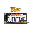RITORNO AL FUTURO - Back to the Future - Outatime DeLorean License Plate 1/1 Replica