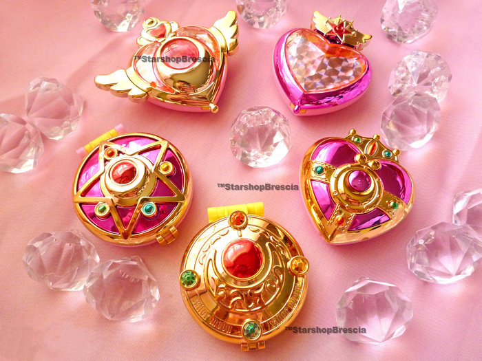 SAILOR MOON - Compact Mirror Set Sailor Moon Bandai