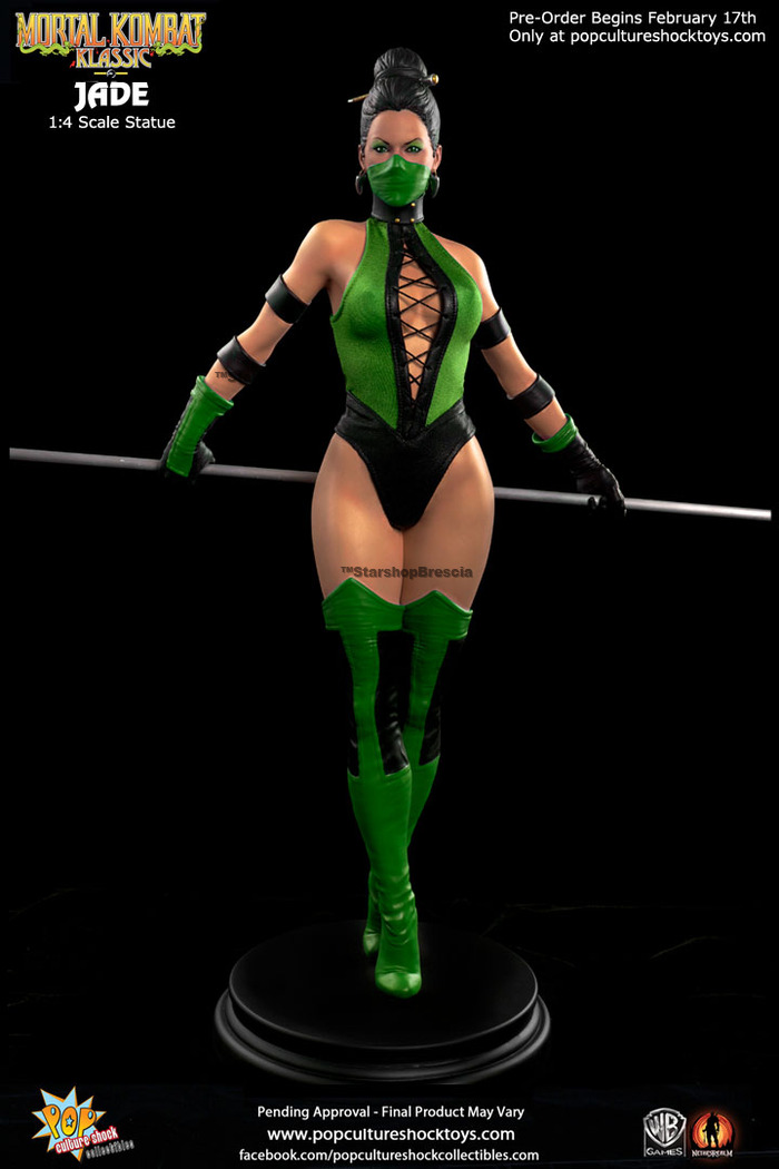 mortal kombat jade statue