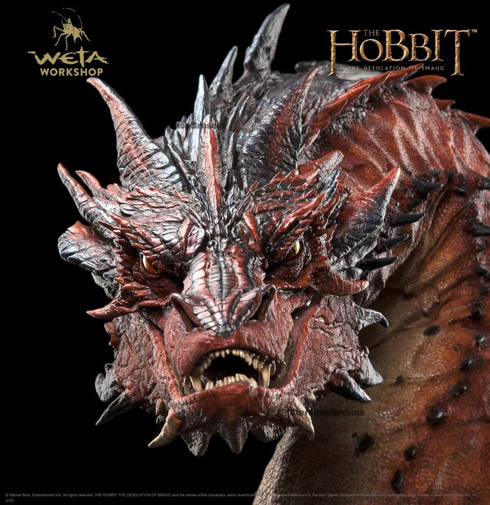 THE HOBBIT - Smaug Bust
