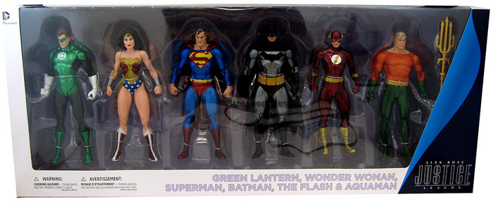 alex ross justice league figures