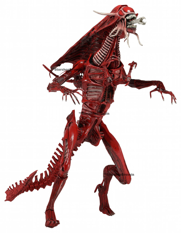 Aliens Xenomorph Genocide Red Queen Ultra Deluxe Action Figure