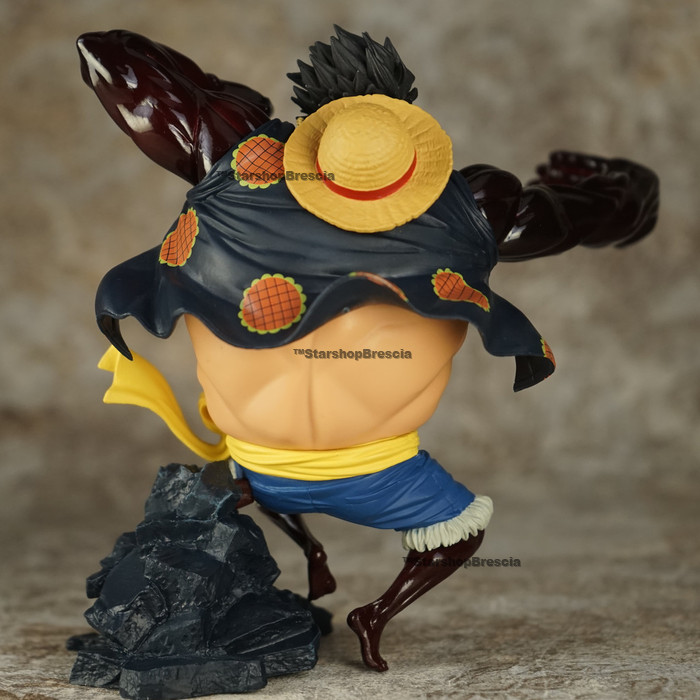 One Piece Scultures Monkey D Luffy Gear Fourth Pvc Figure One Piece Banpresto