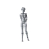 BODY-CHAN - Woman Wireframe Gray Color Ver. S.H. Figuarts Action Figure