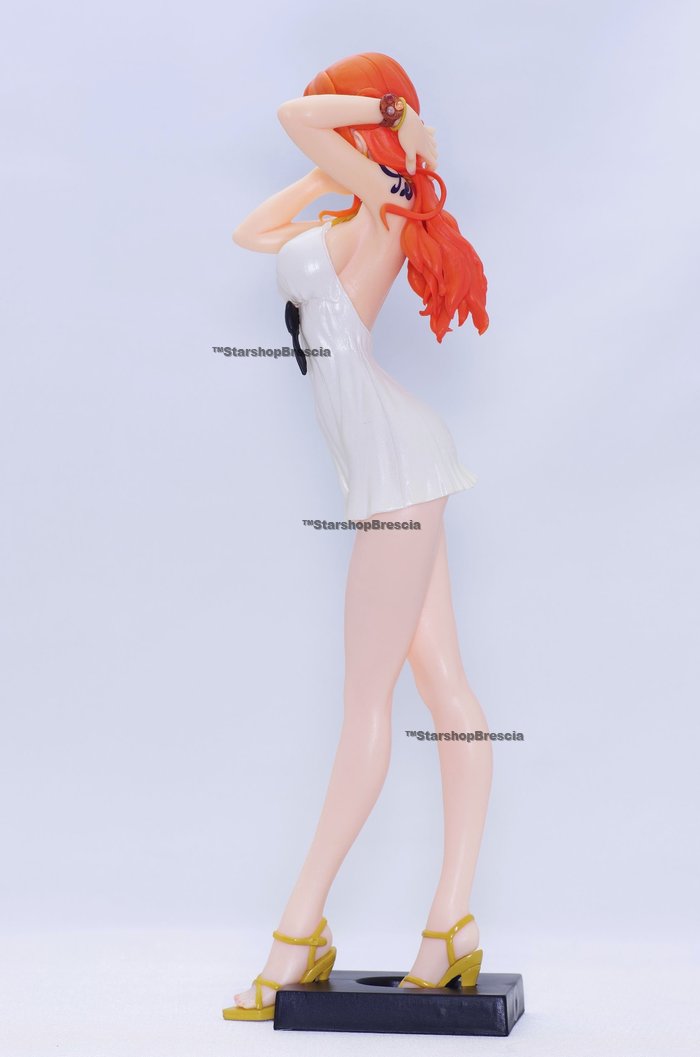 One Piece Film Gold Glitter Glamours Nami Movie Style Pvc Figure One Piece Banpresto