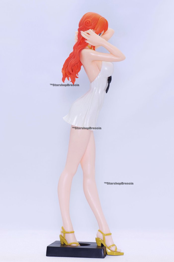 One Piece Film Gold Glitter Glamours Nami Movie Style Pvc Figure One Piece Banpresto