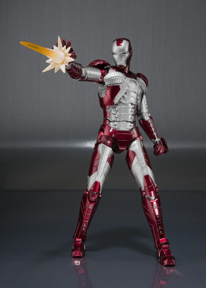 iron man  mark v  hall of armor set sh figuarts action figure