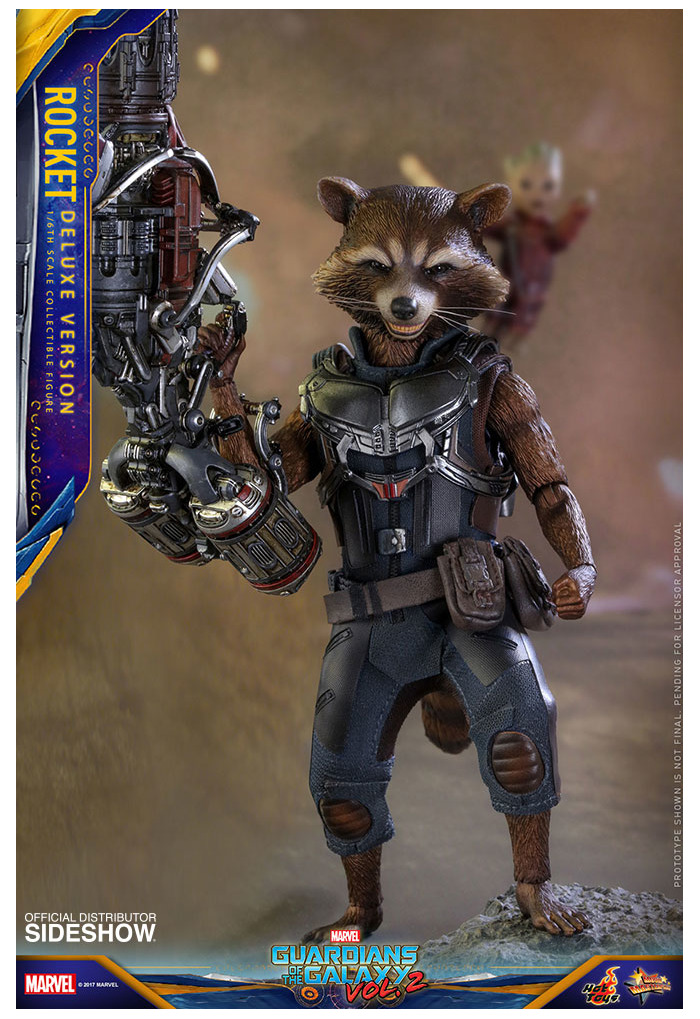 rocket raccoon figure