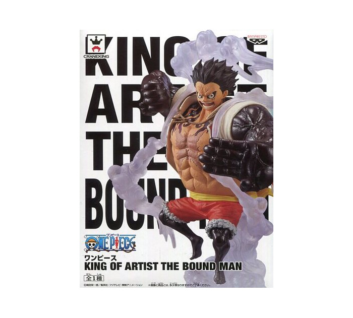 One Piece King Of Artist Monkey D Luffy Gear Fourth The Bound Man Pvc Figure One Piece Banpresto