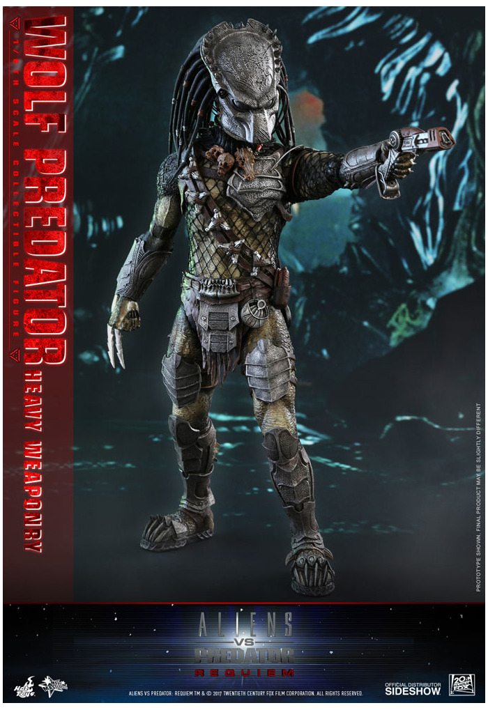 predator wolf hot toys