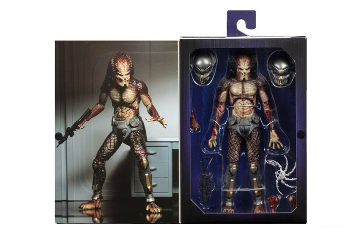 neca fugitive predator lab escape