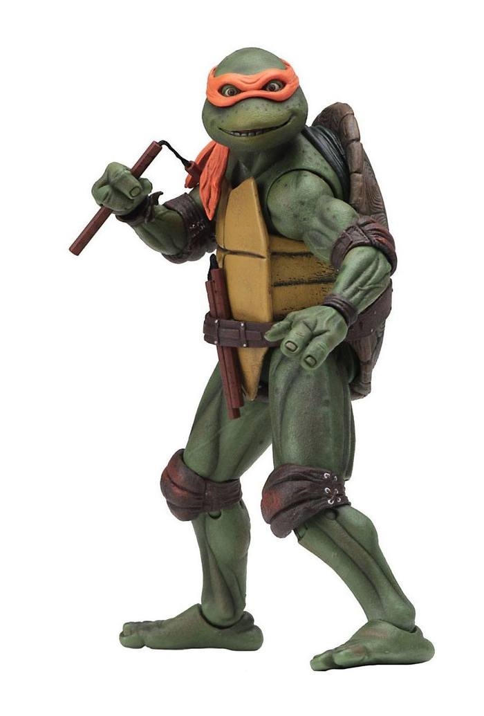 TMNT - Ninja Turtles 1990 Movie - Michelangelo Action Figure