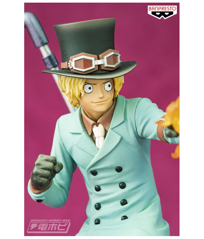 BANPRESTO: ONE PIECE: STAMPEDE - SABO FIGURE (BROTHERHOOD III)