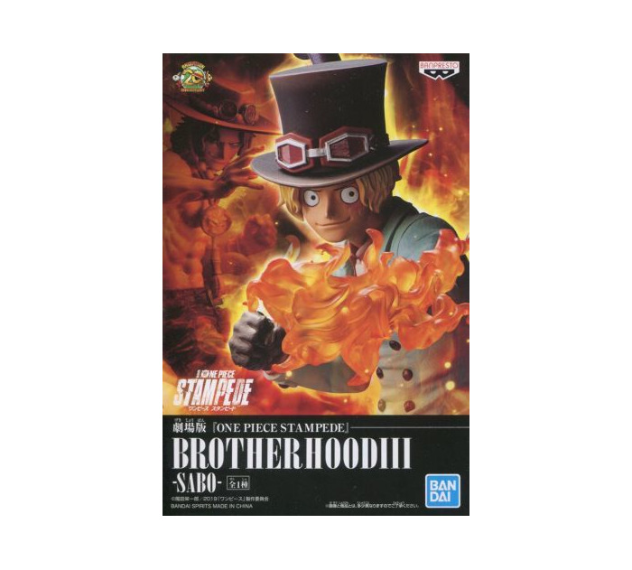 One Piece Stampede Brotherhood Iii Sabo Pvc Figure Dragon Ball Banpresto