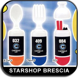 DRAGON BALL Z KAI - Set di 3 Capsule Storage - Posate