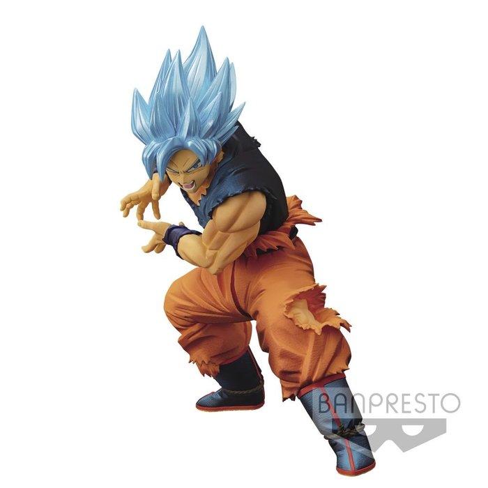 DRAGON BALL - Super - Maximatic - Son Goku SSGSS Pvc Figure - Damaged Box