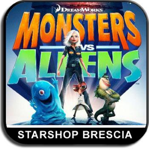 MONSTERS VS ALIENS - Mini Figure Set