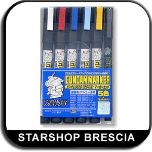 MODEL KIT ACCESSORI - Gundam SEED Destiny Marker Set (6pcs) 