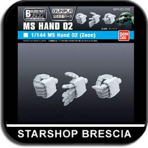 GUNDAM BUILDERS PARTS - 1/144 Hand 02 Zeon Model Kit