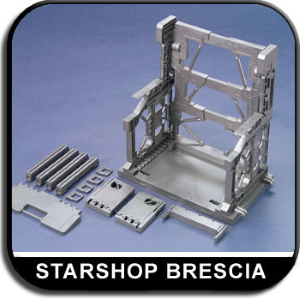 GUNDAM BUILDERS PARTS - 1/144 System Base 001 Gunmetal Model Kit