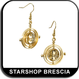 HARRY POTTER - Hermione's Time Turner Earrings Gold Plated - Orecchini Giratempo